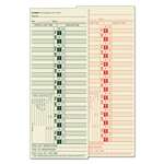 TOPS BUSINESS FORMS Time Card for Lathem, Bi-Weekly, Two-Sided, 3 1/2 x 9, 500/Box