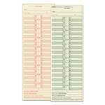 TOPS BUSINESS FORMS Time Card for Cincinnati/Lathem/Simplex/Acroprint, Semi-Monthly, 500/Box