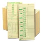 TOPS BUSINESS FORMS Time Card for Pyramid Model 331-10, Weekly, Two-Sided, 3 1/2 x 8 1/2, 500/Box