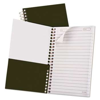 AMPAD/DIV. OF AMERCN PD&PPR Gold Fibre Personal Notebook, College/Medium, 7 x 5, Classic Green, 100 Sheets