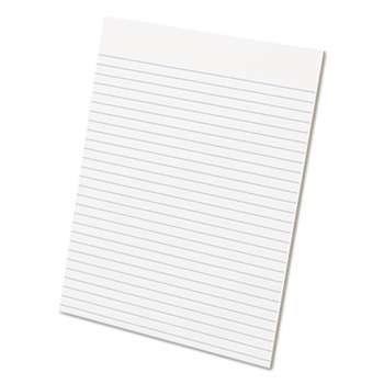 AMPAD/DIV. OF AMERCN PD&PPR Glue Top Pads, 8 1/2 x 11, White, 50 Sheets, Dozen