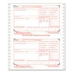 TOPS BUSINESS FORMS W-2 Tax Forms, 6-Part Carbonless, 5 1/2 x 8 1/2, 24 W-2s & 1 W-3