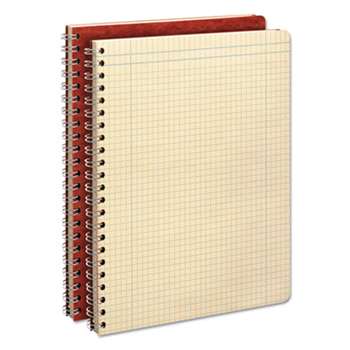 AMPAD/DIV. OF AMERCN PD&PPR Computation Book, Quadrille Rule, 11 3/4 x 9 1/4, Antique Ivory, 76 Sheets