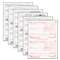 TOPS BUSINESS FORMS W-2 Tax Forms, 6-Part, 5 1/2 x 8 1/2, Inkjet/Laser, 50 W-2s & 1 W-3