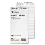 AMPAD/DIV. OF AMERCN PD&PPR Earthwise Recycled Reporter's Notebook, Legal/Wide, 4 x 8, White, 70 Sheets