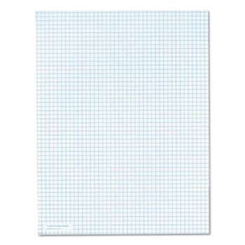 TOPS BUSINESS FORMS Quadrille Pads, 5 Squares/Inch, 8 1/2 x 11, White, 50 Sheets