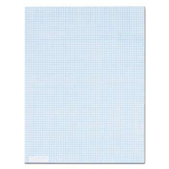 TOPS BUSINESS FORMS Quadrille Pads, 8 Squares/Inch, 8 1/2 x 11, White, 50 Sheets