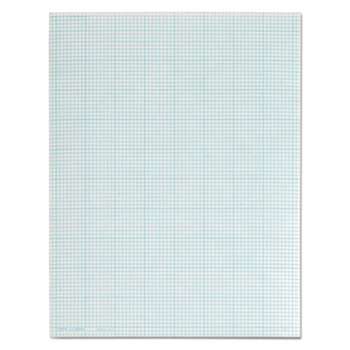 TOPS BUSINESS FORMS Cross Section Pads, 8 Squares, 8 1/2 x 11, White, 50 Sheets