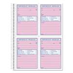 TOPS BUSINESS FORMS Telephone Message Book, Fax/Mobile Section, 5 1/2 x 3 3/16, Two-Part, 400/Book