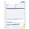 TOPS BUSINESS FORMS Spiralbound Proposal Form Book, 8 1/2 x 11, Two-Part Carbonless, 50 Sets/Book
