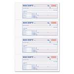 TOPS BUSINESS FORMS Money/Rent Receipt Books, 2-3/4 x 7 1/8, Three-Part Carbonless, 100 Sets/Book