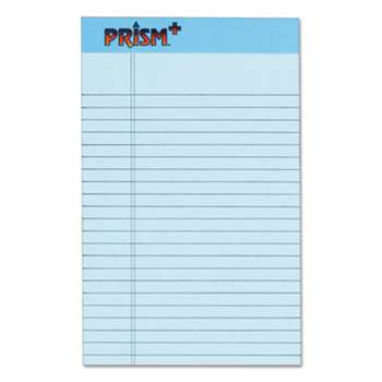 TOPS BUSINESS FORMS Prism Plus Colored Legal Pads, 5 x 8, Blue, 50 Sheets, Dozen