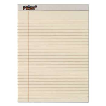 TOPS BUSINESS FORMS Prism Plus Colored Legal Pads, 8 1/2 x 11 3/4, Ivory, 50 Sheets, Dozen