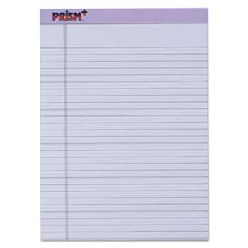 TOPS BUSINESS FORMS Prism Plus Colored Legal Pads, 8 1/2 x 11 3/4, Orchid, 50 Sheets, Dozen