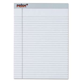 TOPS BUSINESS FORMS Prism Plus Colored Legal Pads, 8 1/2 x 11 3/4, Gray, 50 Sheets, Dozen