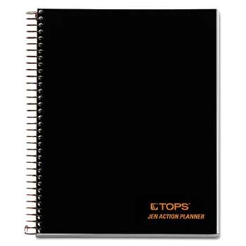 TOPS BUSINESS FORMS JEN Action Planner, Ruled, 8 1/2 x 6 3/4, White, 100 Sheets