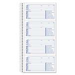 TOPS BUSINESS FORMS Second Nature Phone Call Book, 2 3/4 x 5, Two-Part Carbonless, 400 Forms