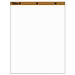 TOPS BUSINESS FORMS Easel Pads, Unruled, 27 x 34, White, 50 Sheets, 2 Pads/Pack