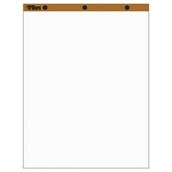 TOPS BUSINESS FORMS Easel Pads, Unruled, 27 x 34, White, 50 Sheets, 2 Pads/Pack