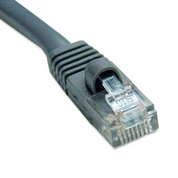 Tripp Lite N002100GY CAT5e Molded Patch Cable, 100 ft., Gray
