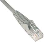 TRIPPLITE CAT6 Snagless Molded Patch Cable, 50 ft, Gray