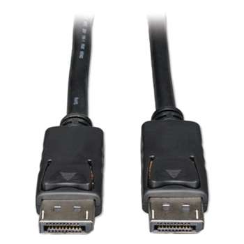 TRIPPLITE DisplayPort Cable, 6 ft, Black