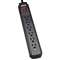TRIPPLITE TLP606B Surge Suppressor, 6 Outlets, 6 ft Cord, 790 Joules, Black