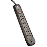 TRIPPLITE Protect It! Surge Suppressor, 7 Outlets, 4 ft Cord, 1080 Joules, Black