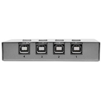 Tripp Lite U215004R U215-004-R 4-Port USB 2.0 Printer Peripheral Sharing Switch