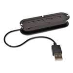 TRIPPLITE U222-004-R 4-Port USB 2.0 Ultra-Mini Hub, Black