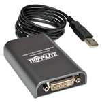 Tripp Lite U244001R USB Display Adapter, 4 in, Black