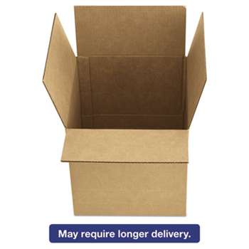 GENERAL SUPPLY Brown Corrugated - Fixed-Depth Shipping Boxes, 12l x 9w x 6h, 25/Bundle
