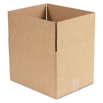 General Supply 151210 Brown Corrugated - Fixed-Depth Shipping Boxes, 12l x 15w x 10h, 25/Bundle