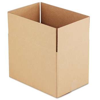 GENERAL SUPPLY Brown Corrugated - Fixed-Depth Shipping Boxes, 18l x 12w x 12h, 25/Bundle