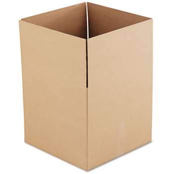 GENERAL SUPPLY Brown Corrugated - Fixed-Depth Shipping Boxes, 18l x 18w x 16h, 15/Bundle