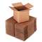 GENERAL SUPPLY Brown Corrugated - Cubed Fixed-Depth Shipping Boxes, 6l x 6w x 6h, 25/Bundle