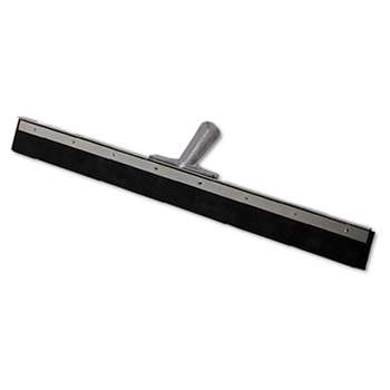 UNGER Aquadozer Eco Floor Squeegee,18 Inch Black Rubber Blade, Straight
