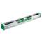 UNGER Hold Up Aluminum Tool Rack, 36", Aluminum/Green