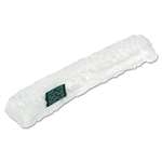 UNGER Original StripWasher Replacement Sleeve, 18" Wide, White Cloth