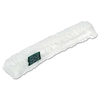 UNGER Original StripWasher Replacement Sleeve, 18" Wide, White Cloth