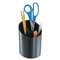 UNIVERSAL OFFICE PRODUCTS Recycled Big Pencil Cup, Plastic, 4 1/4 dia. x 5 3/4, Black