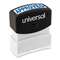 UNIVERSAL OFFICE PRODUCTS Message Stamp, APPROVED, Pre-Inked One-Color, Blue