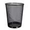 UNIVERSAL OFFICE PRODUCTS Mesh Wastebasket, 18qt, Black