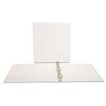 UNIVERSAL OFFICE PRODUCTS Economy Round Ring View Binder, 1" Capacity, White