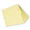 UNIVERSAL OFFICE PRODUCTS Economical Insertable Index, Clear Tabs, 8-Tab, Letter, Buff, 6 Sets/Pack
