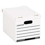 UNIVERSAL OFFICE PRODUCTS Economy Boxes, 12 x 15 x 9 7/8, White, 10/Carton