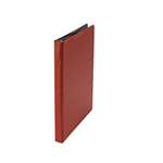 UNIVERSAL OFFICE PRODUCTS Economy Non-View Round Ring Binder, 1/2" Capacity, Red