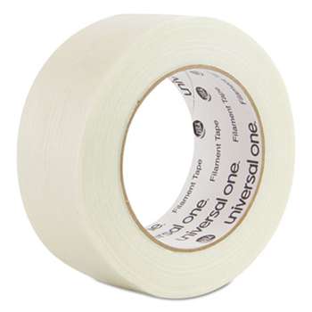 UNIVERSAL OFFICE PRODUCTS 350# Premium Filament Tape, 48mm x 54.8m, Clear