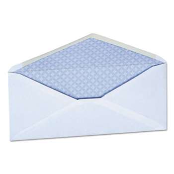 UNIVERSAL OFFICE PRODUCTS Security Tinted Business Envelope, #10, White, 500/Box