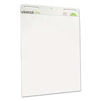 UNIVERSAL OFFICE PRODUCTS Self Stick Easel Pads, Unruled, 25 x 30, White, 2 30 Sheet Pads/Carton